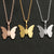 Electroplated 18ct Gold Plated Solid Necklace