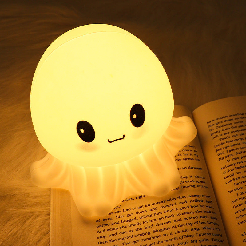 Cute Jellyfish Lamp Creative Octopus Silicone